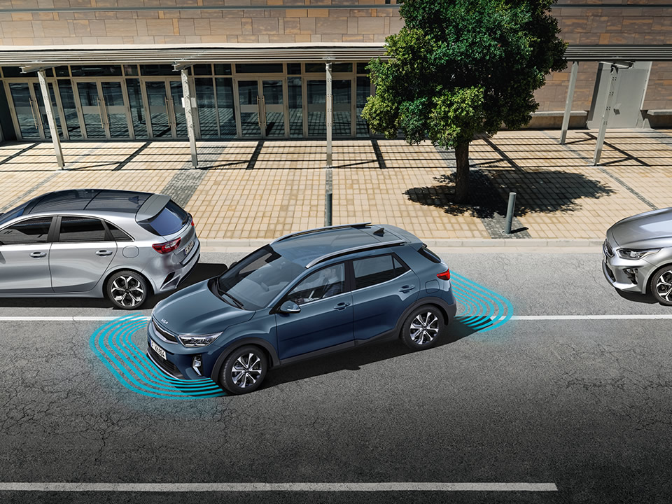 Kia Parksensoren vorne und hinten